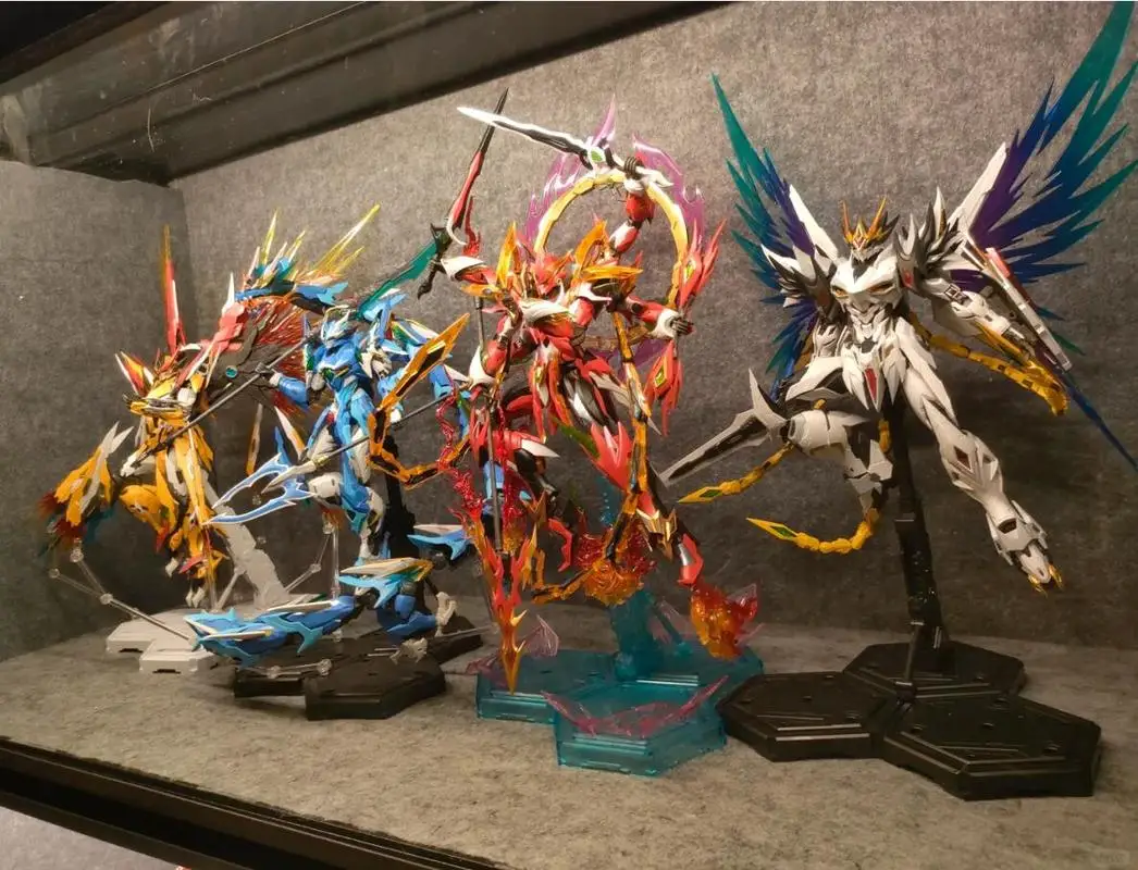 متوفر محرك Nuclear Mg 1/100 Aobing-Nezha-Bai Qi-Cao Ren هيكل عظمي معدني يتحرك يجمع نموذج Mecha ويجمع هدايا الألعاب #2