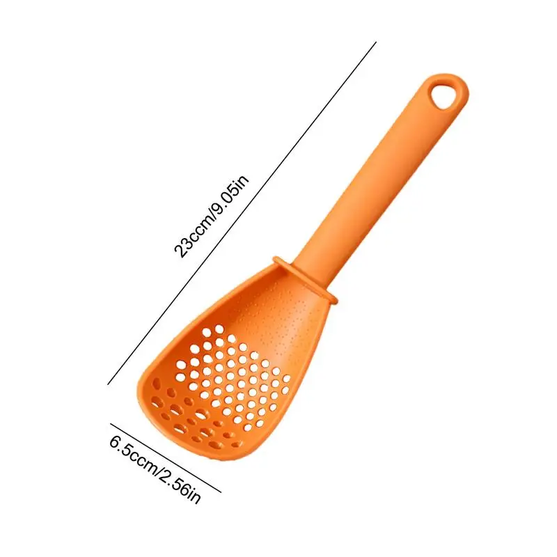 Kitchen Spoons For Cooking Egg Separator Spoon Multifunctional Kitchen Spoon Tool Heat Resistant Skimmer Slotted Spoon For Soup