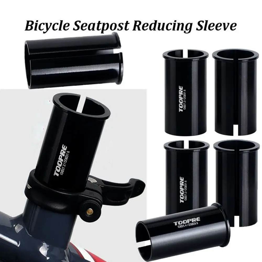 Aluminum Alloy Bicycle Seatpost Sleeve Convert Seat Post Tube Conversion Adapter Road Bike Accessories22.2/25.4/27.2/28.6/31.6mm