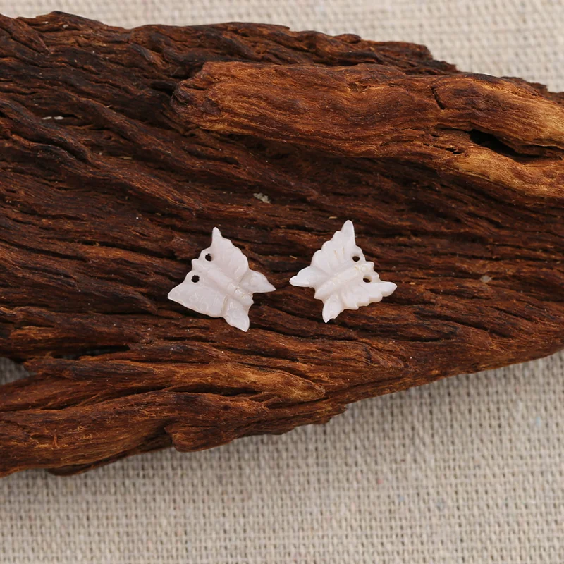 B&F Shell Earring Beads for Jewelry Making, Handmade Natural stones beads, Stones for jewelry Making Supplies