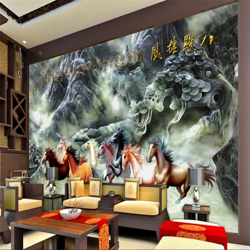 custom Chinese Peacock Photo Wallpaper 3D Mural Wallpaper for Living Room Bedroom Sofa Backdrop Murals wall papers home decor