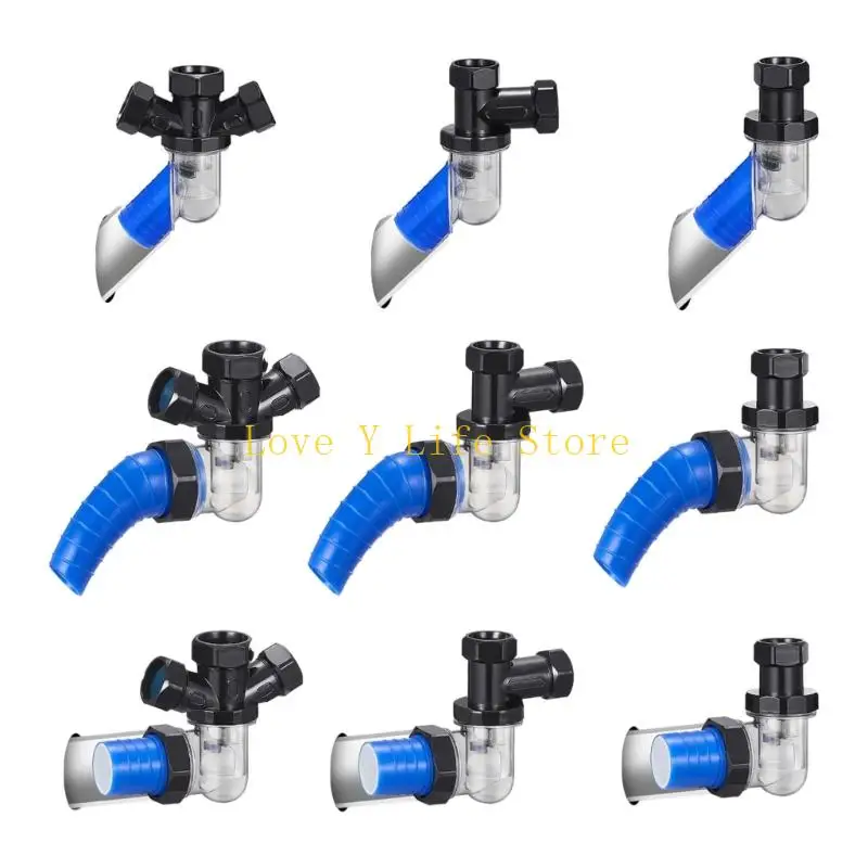 

L74C наклонные сливные пробки для раковины под углом 45 градусов, универсальный барьер для запаха в ванной комнате, резиновое