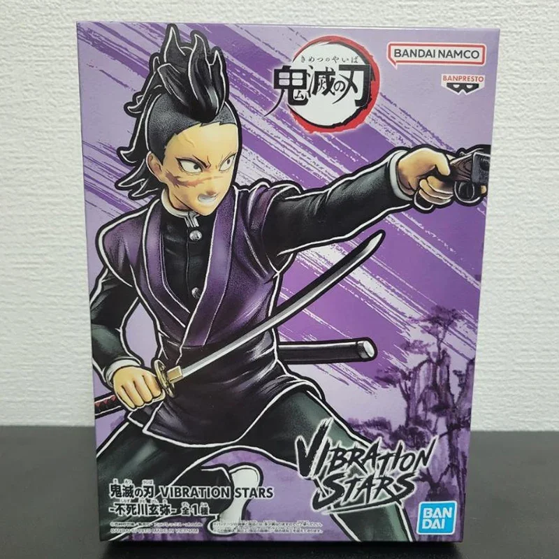 In Stock BANPRESTO Demon Slayer VIBRATION STARS Shinazugawa Genya PVC 12CM Anime Figure Model Action Figures Collection Toy