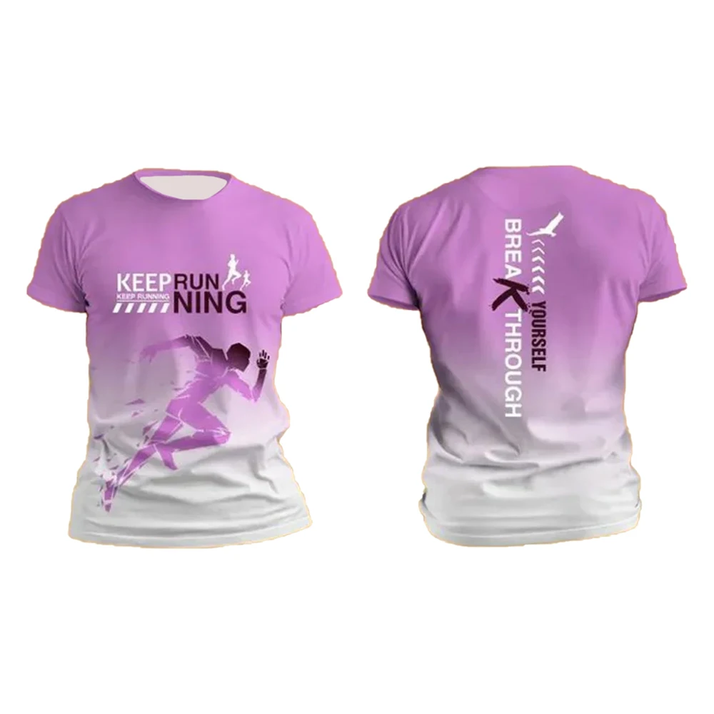 صيف جديد الرجال مريحة بسيطة عادية جولة الرقبة قصيرة الأكمام تي شيرت تنفس التجفيف السريع الرياضة اللياقة البدنية القمم #4