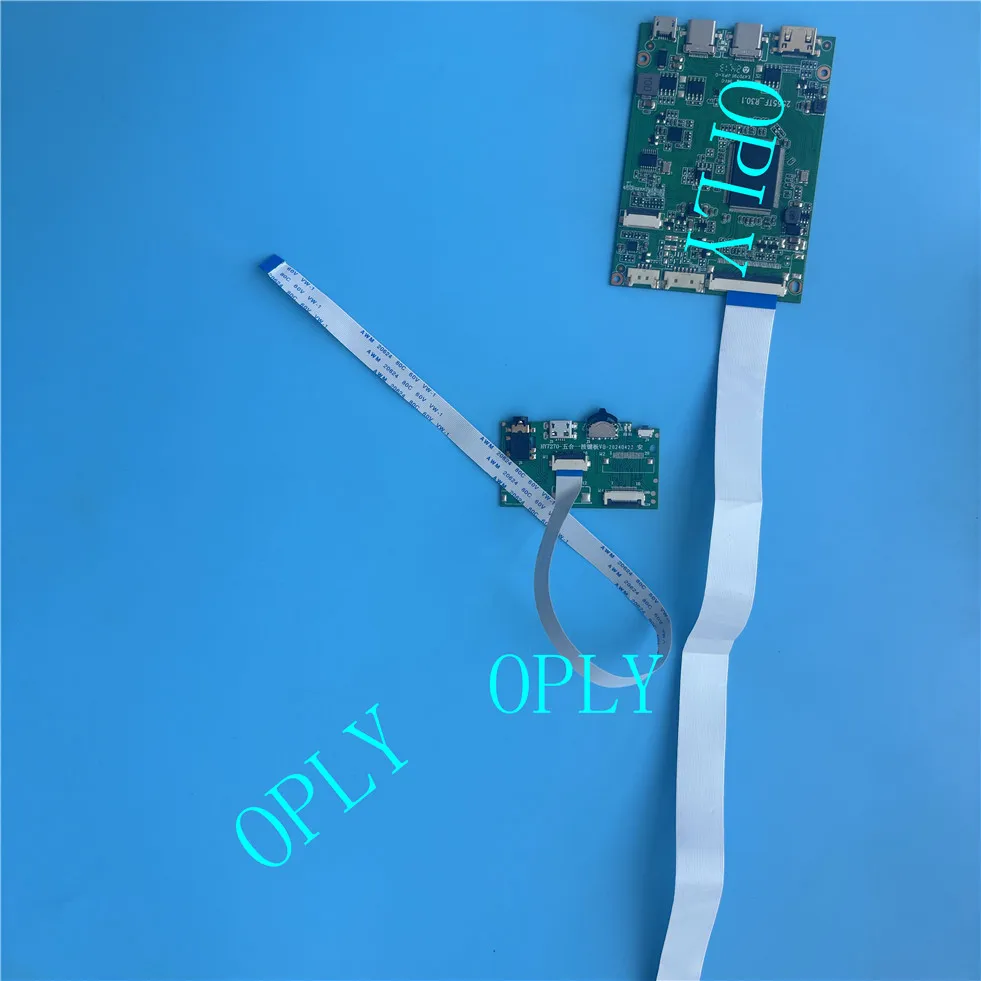 For M133NWN1 M133NWR9 M140NWR4 M140NWR6 2 Type-c EDP Controller board monitor 1366x768 Mini HDMI-compatible 2K LCD LED panel