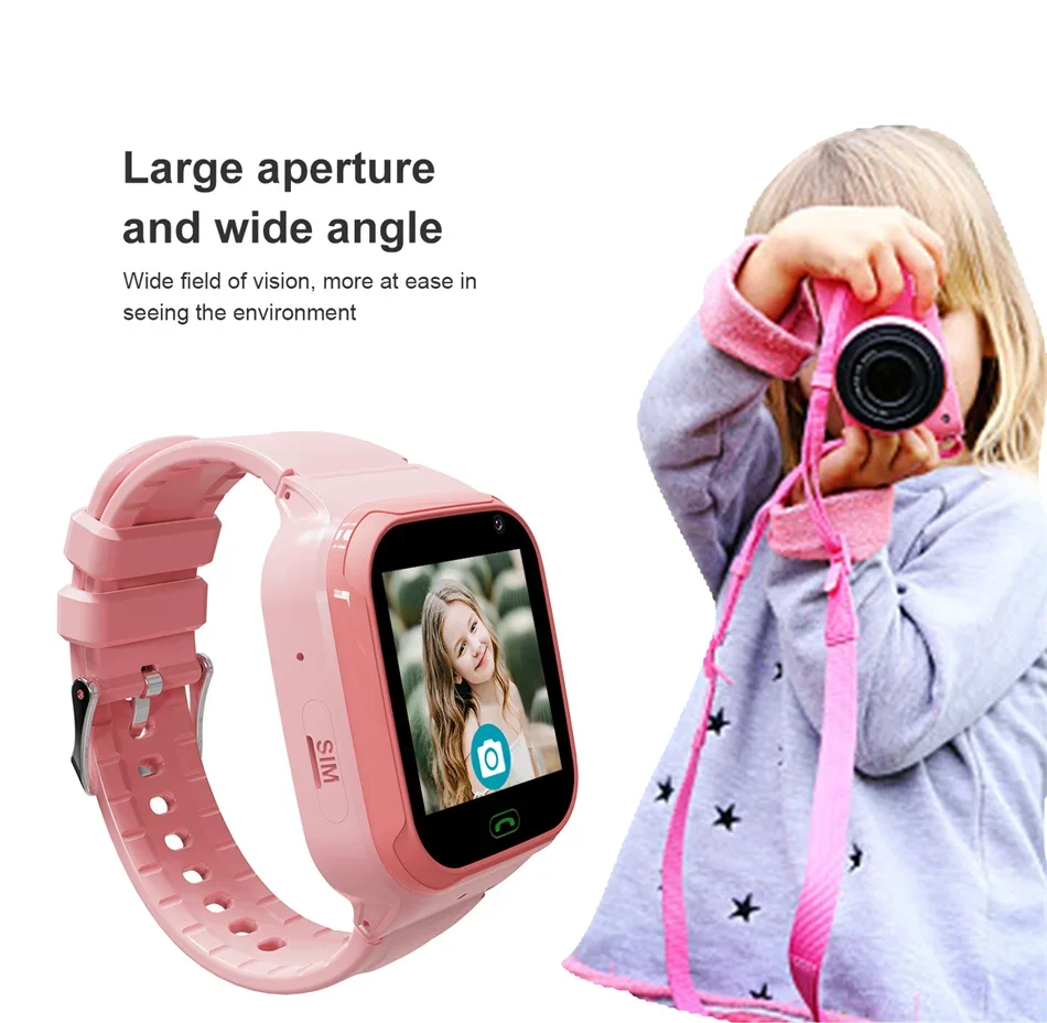 4G Inteligentny zegarek dla dzieci GPS WIFI Połączenie wideo SOS Dziecko Smartwatch Kamera Monitor Tracker Lokalizacja Telefon Zegarek Chłopcy