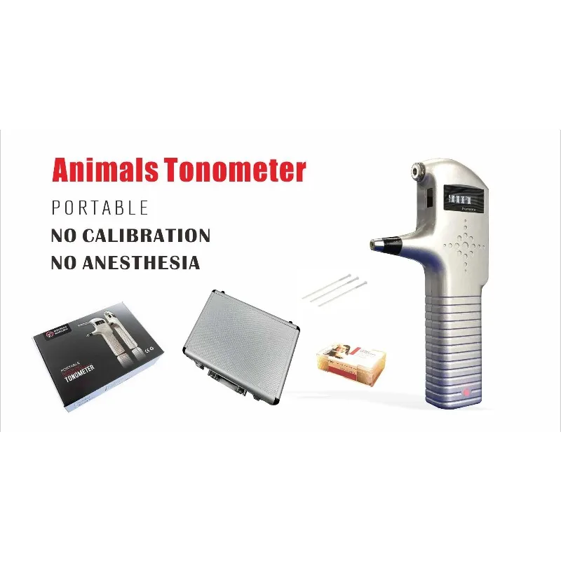 Tonomètre à rebond néwanimal 2025 pour la mesure de la pression intraoculaire animale, tonomètre portatif, instrument vétérinaire