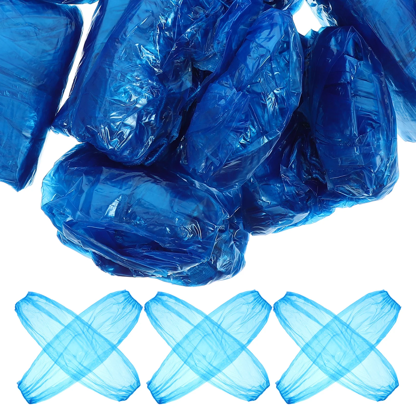 

100 PCS Oil-resistant Plastic Sleeve Arm Sleeves Covers Disposable for Men Work Protection Protector Cooking