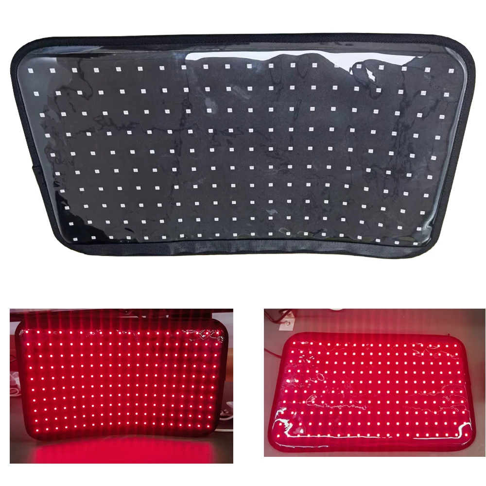 

2023 new arrival red light belt 660nm 850nm Red Near-infrared red light therapy belly pad