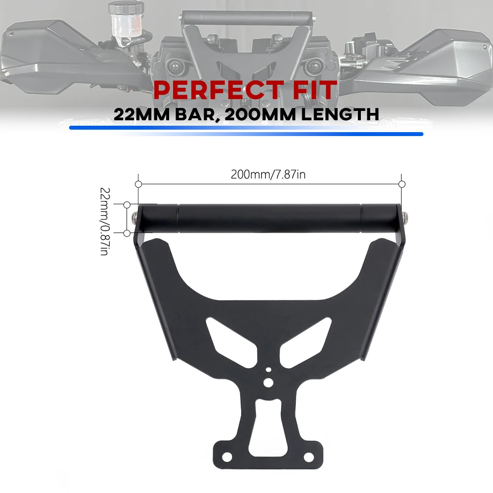 Para yamaha tracer 9gt 900gt 9/900/gt celular navegação gps suporte de montagem 9 900 gt guiador barra extensão suporte