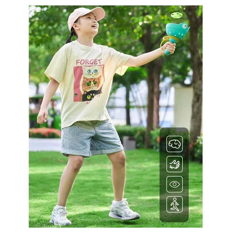 Launcher Toy Dynamic Capture Outdoor Game Interessante familie buitenspellen