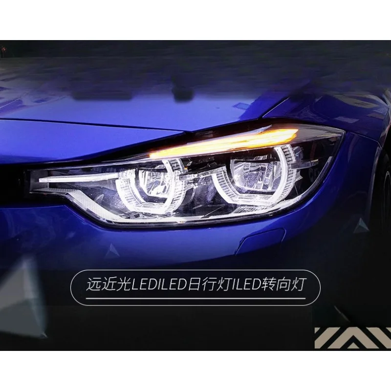 

Suitable for BMW 3 Series F30 13-15 Headlight Assembly F35 Modified New Spoon Daytime Running Light LED Headlight