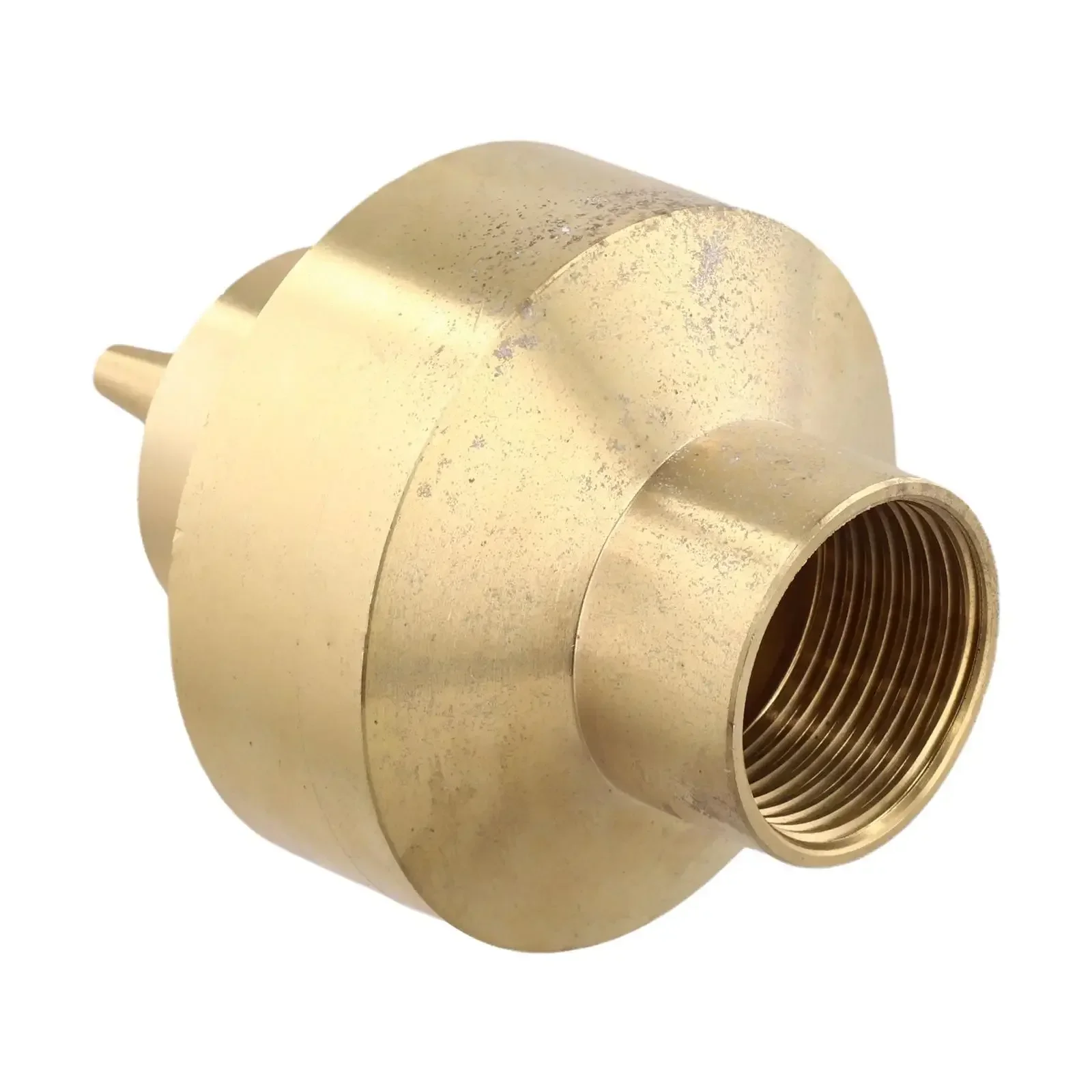 Garden Water Feature Brass Fountain Nozzle Garden Enhancement Artistic Flower Column Easy Installation Design For Gardens