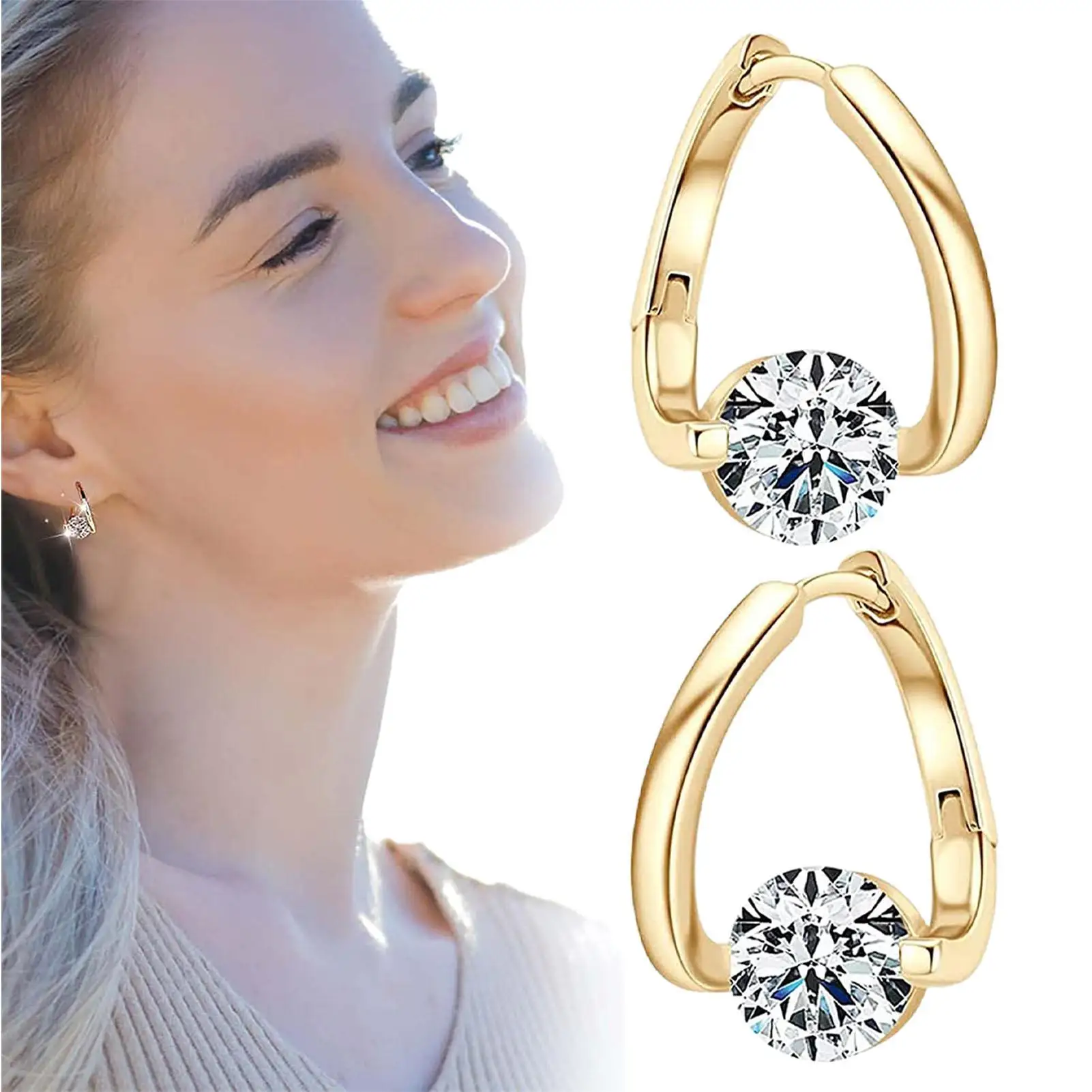 Pendientes Linfáticos Lymphvity, Adorno de Oreja de Germanio, Joyería de Magnetoterapia, El Mejor Regalo para Novia, Madre, Hermana, Esposa