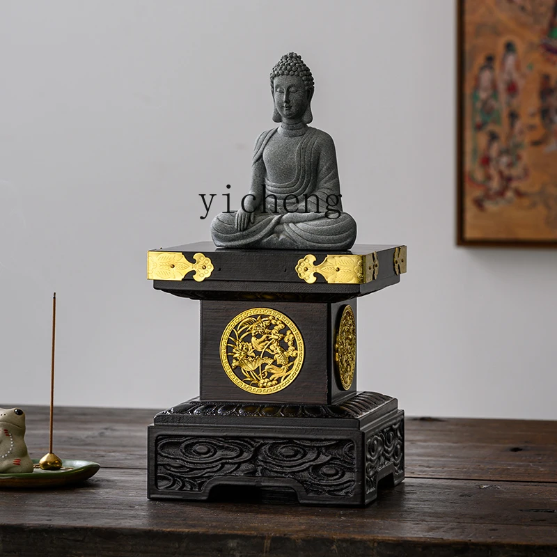 ZZ desktop small Buddhist shrine household shrine, God of Wealth offering table, incense table, Guanyin offering table
