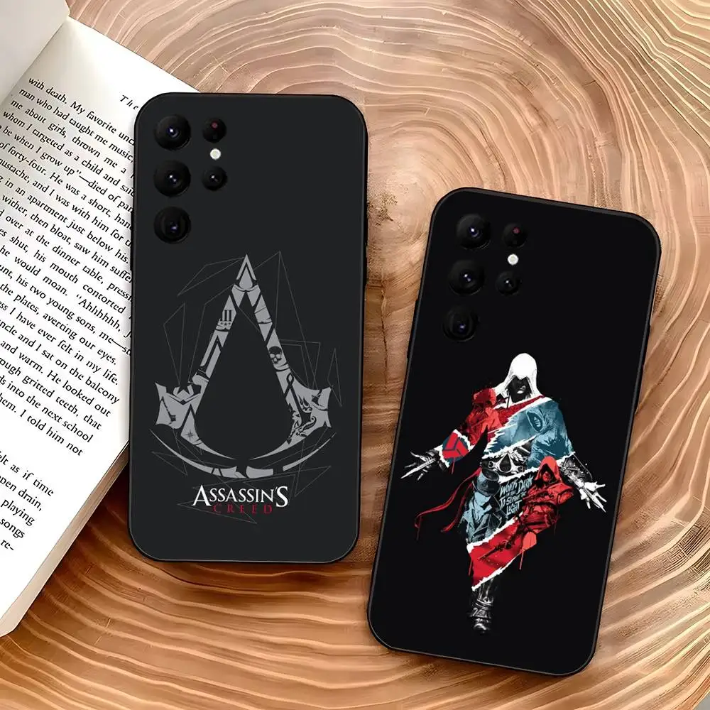 A-القتلة لعبة C-Creed جراب هاتف لسامسونج S سلسلة S20 S21 S22 S23 S24 FE زائد الترا طباعة غطاء من البولي يوريثان #1