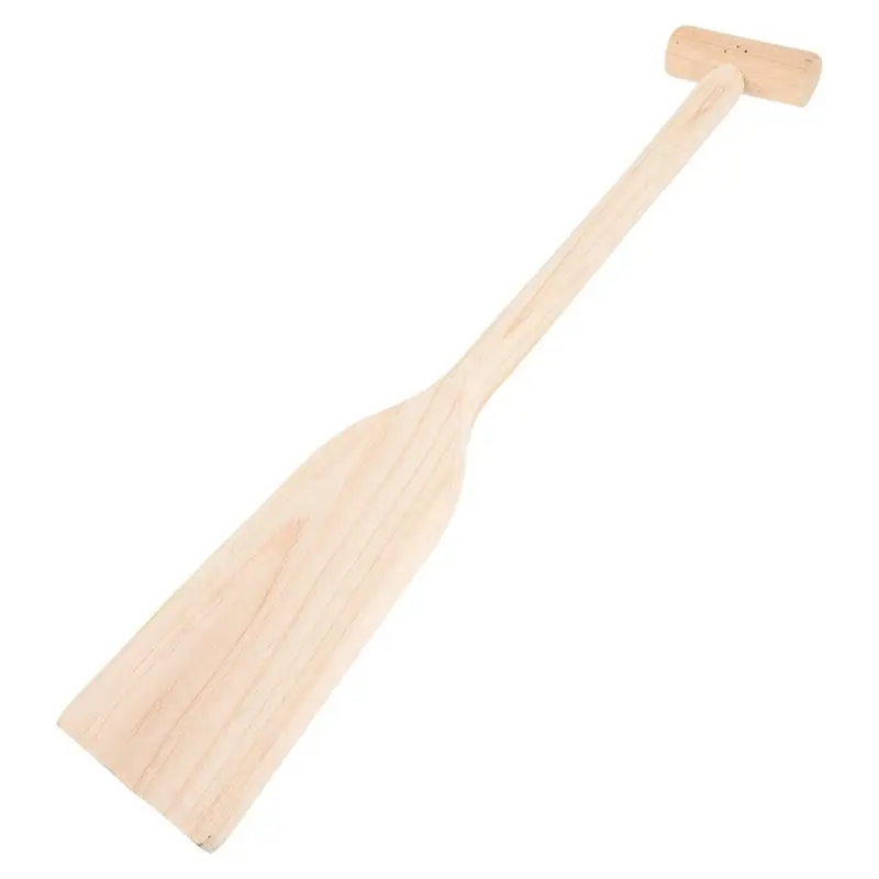 

【BIG SALE】Comfortable Wooden For Canoe Handmade Oar With Ergonomic Handle For Boating And Rafting Water Sports Beginner