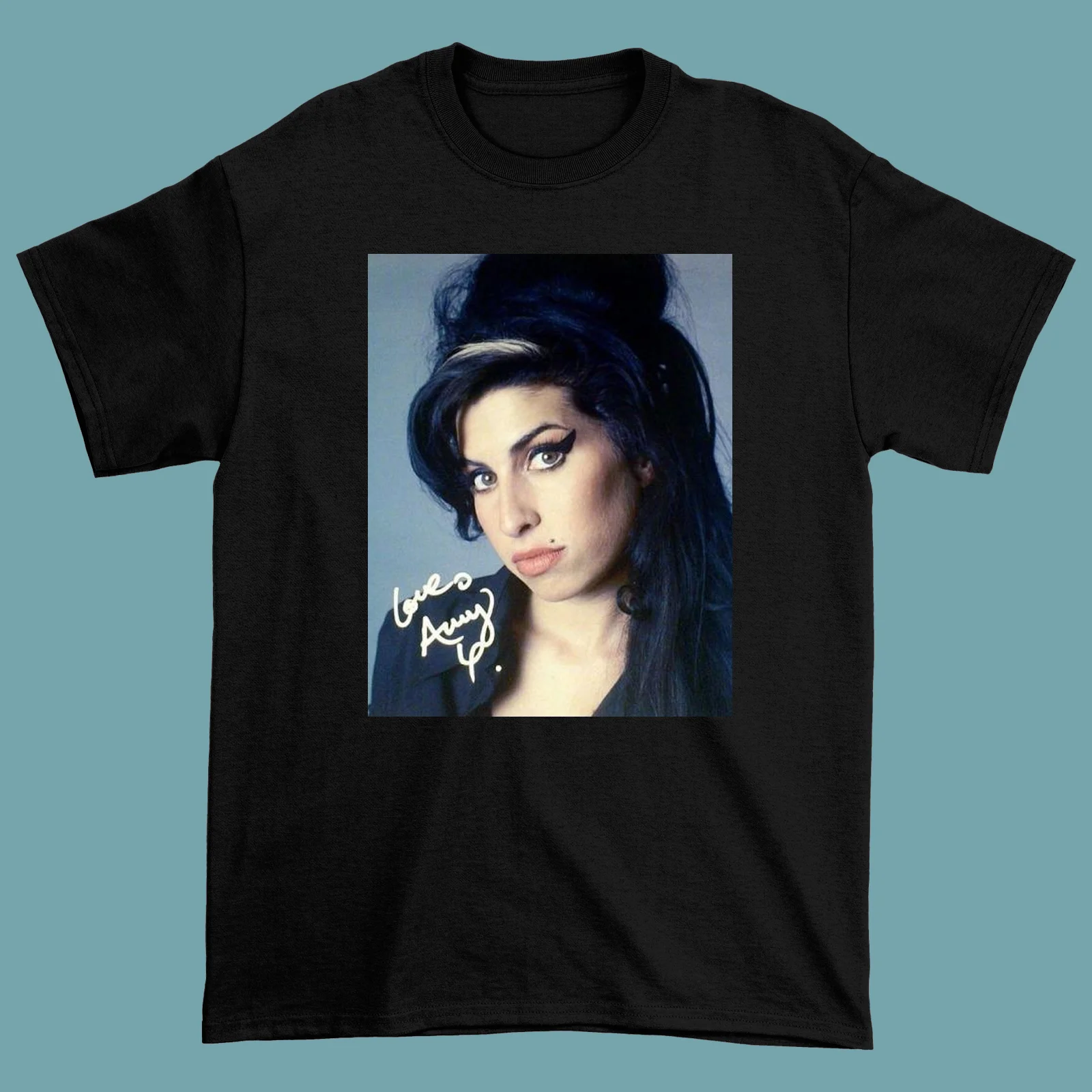 Amy Winehouse Men T-shirt Black Unisex Tee All Sizes S to 5XL 72