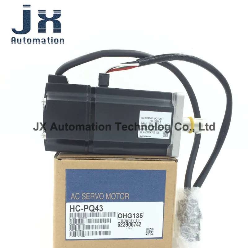 Original HC-PQ Serie 50W~400W 200V AC Servo Motor HC-PQ053 HC-PQO53B HC-PQ13 HC-PQ13B HC-PQ23 HC-PQ23L HC-PQ23B HC-PQ43 HC-PQ43B