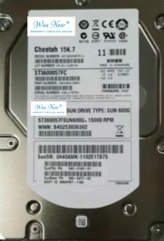 

Для 6140 FC-4G15K-600G 390-0477 542-0163 600G 15K