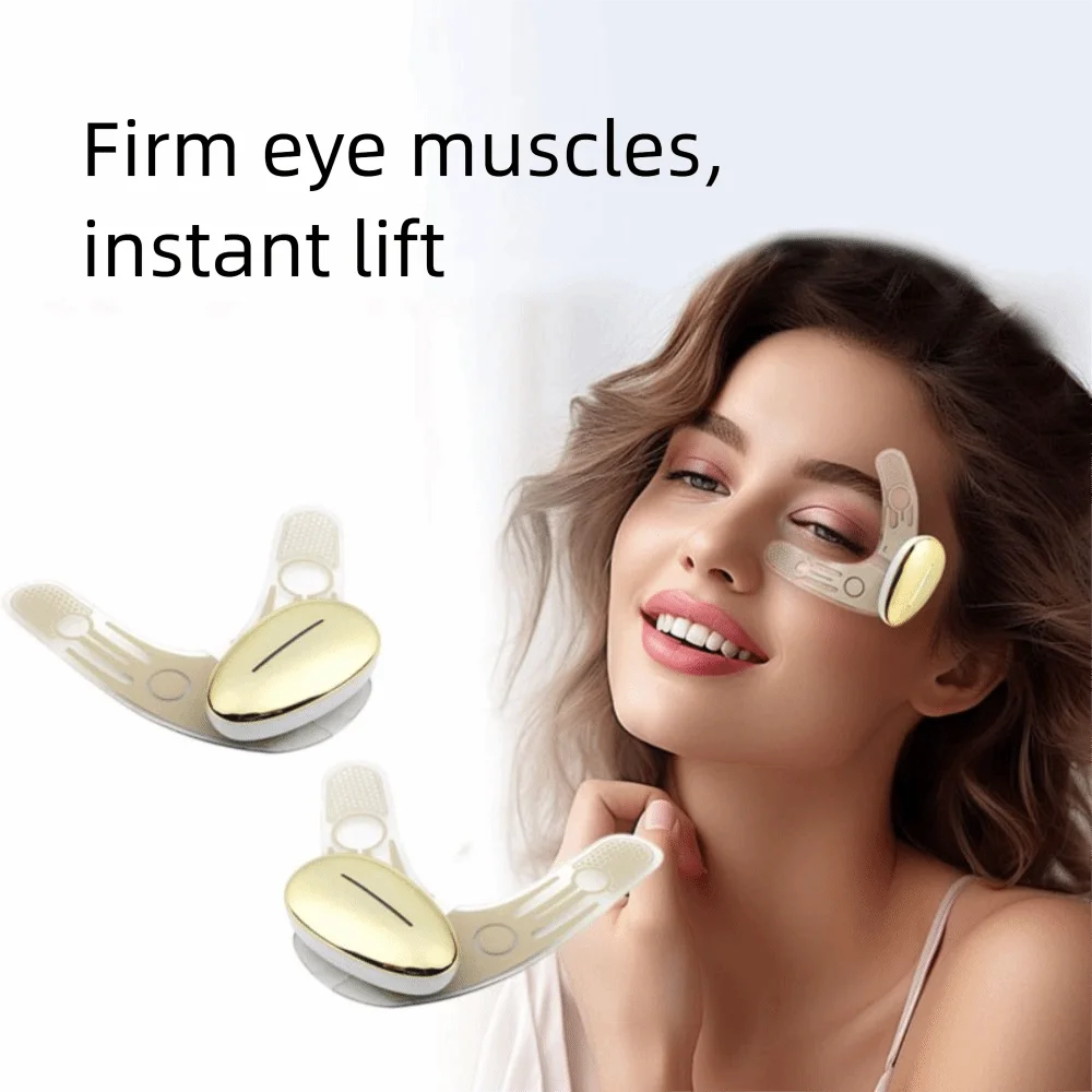 

Anti-Wrinkle Microcurrent Eye Massager Dark Circles Remove Electric Massage Skin Tightening Tool Facial Lifting