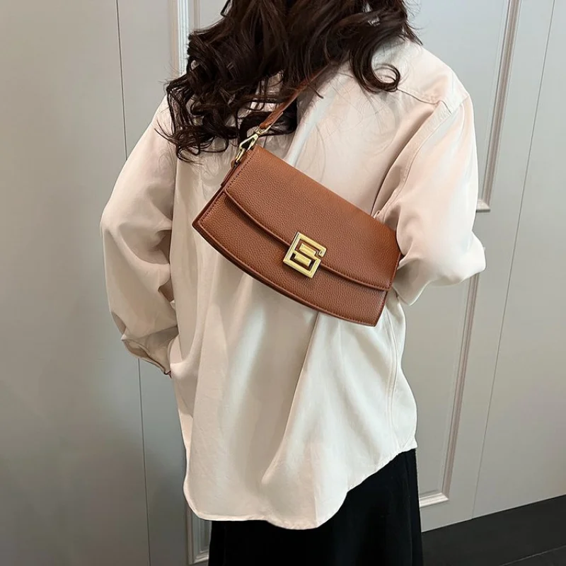 

Luxury Women's Crossbody Bag Genuine Leather Shoulder Messenger Tote Handbags Designer Ladies Office Elegant Purse