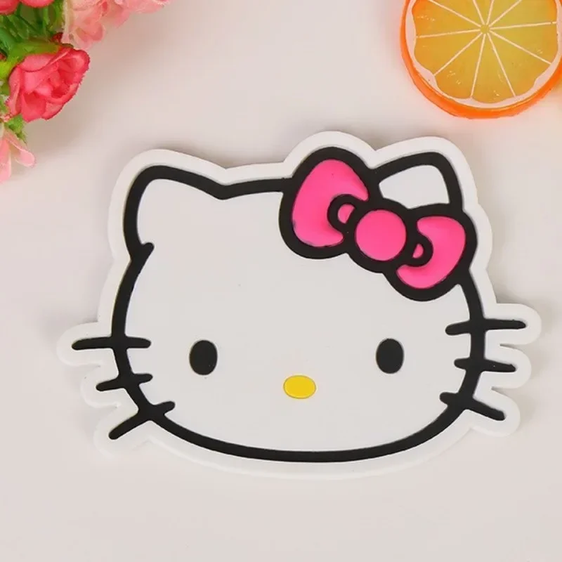 Sanrio Hello Kitty My Melody Insulated Coaster Creative Silicone Non-slip Bowl Mat Cartoon Anime Character Desktop Accessories