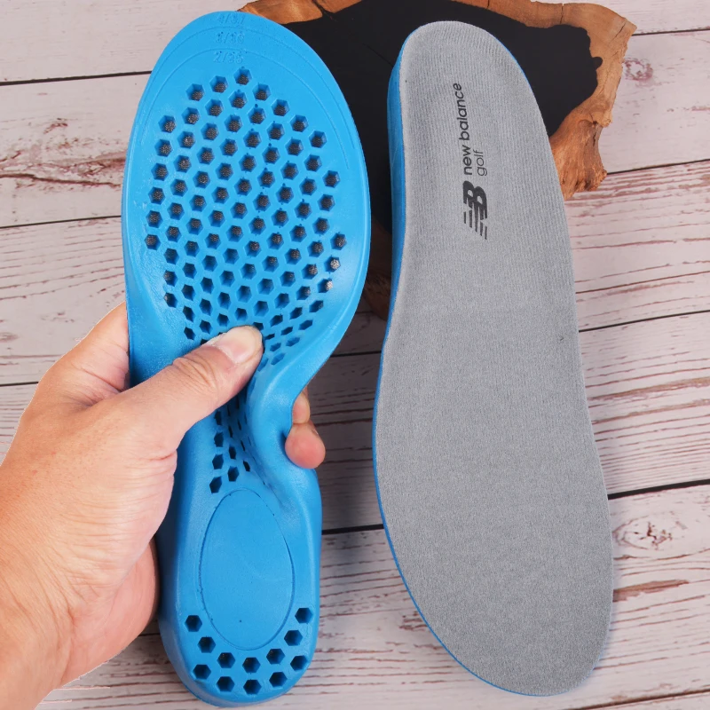 New Blance Shock-Absorbant PU Stretch Breathable Deodorant Running Cushion Insoles Basketball and Badminton Hiking Shoes