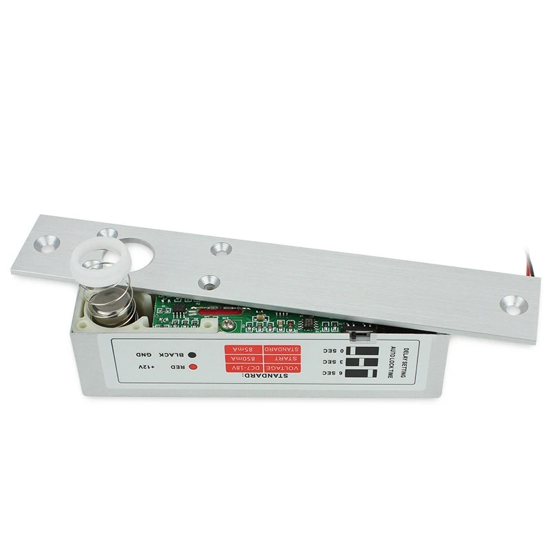 قفل الترباس الكهربائي ديدبولت الكهربائية قطرة بولت NC وضع قفل الباب ل