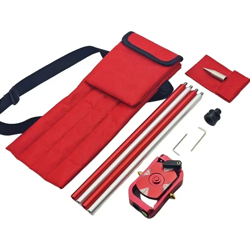 

Best sell FDC067 Mini Prism Reflector Rotating Mini Prism for Surveying Total Station, High Quality Sliver K9 Glass Prism wi