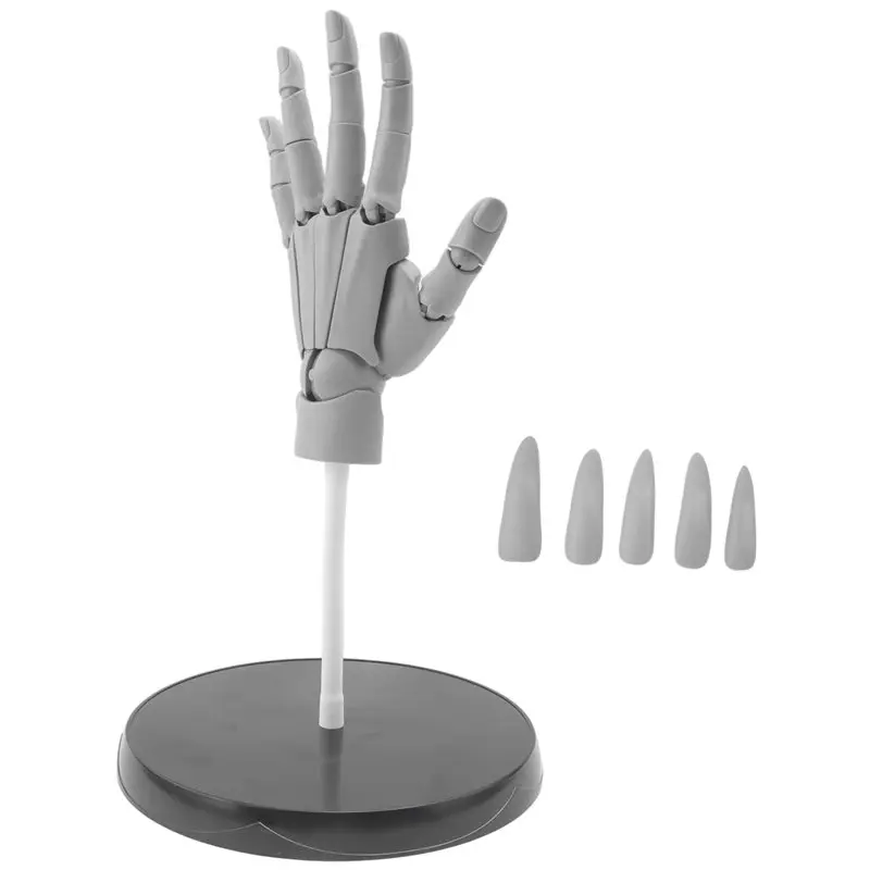 

Новейшая модель гибкой кисти-манекена для рисования, регулируемая рука-манекен для рисования, реалистичная фигурная рука-манекен