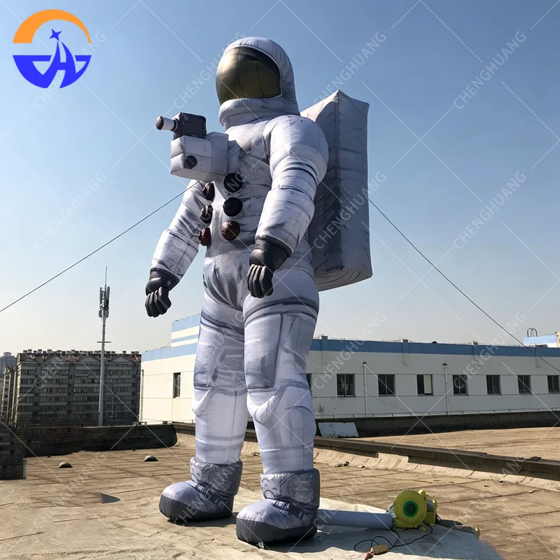 Customized Inflatable Astronaut Model with Blower for Space Activities Advertising Inflatable Decorative Props