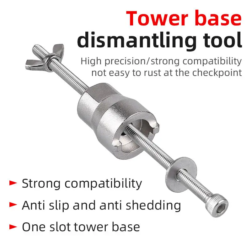 

MTB Road Bike Bicycle Bottom Bracket Installation and Removal Tool Bike Universal Dismantling Tool Multifunctional Bicycle Tool