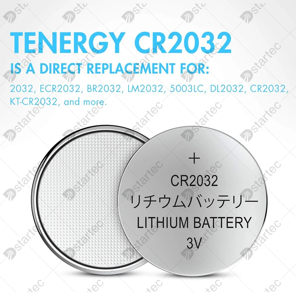 5 قطعة Koonenda CR2032 3 فولت بطارية ليثيوم ، 220mAh CR ليثيوم 3 فولت عملة خلية للساعات ، مفتاح فوب ، سيارة عن بعد ، مراقبة الجلوكوز