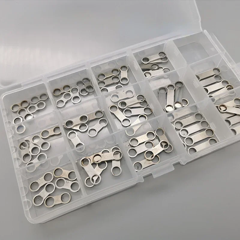 70pcs All-on 4 Dental Prosthesis Metal Implant Supported Overdenture Bar 304 Stainless Steel Connecting Rods