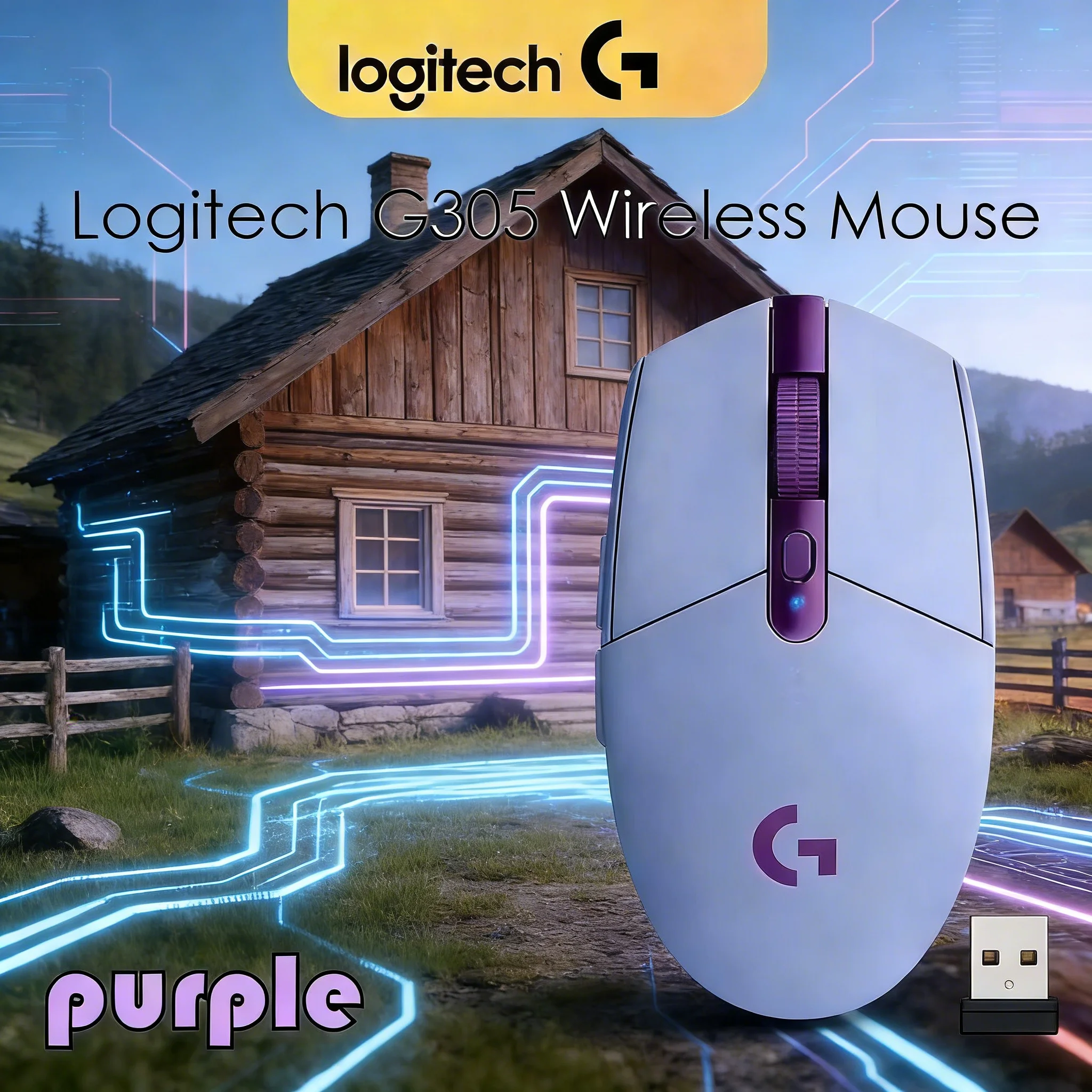 

Logitech G305 Daesung Gaming Mouse Professional Office Various Styles Models Color Variants Lightweight Comfortable Ergonomic