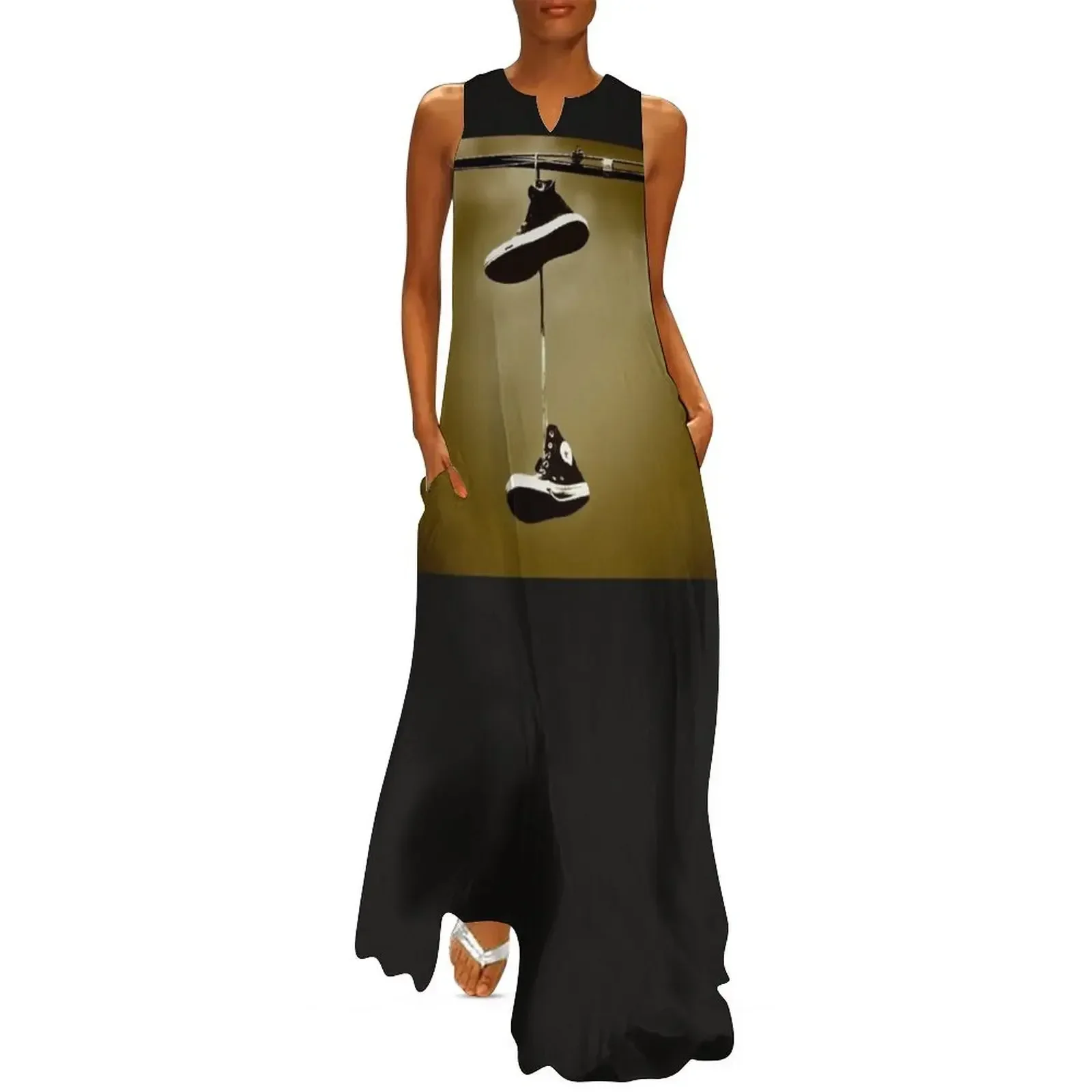 

Shoes on a Wire Classic Long Dress Women's summer dress Summer dresses for women elegant dresses plus sizes elegant dress