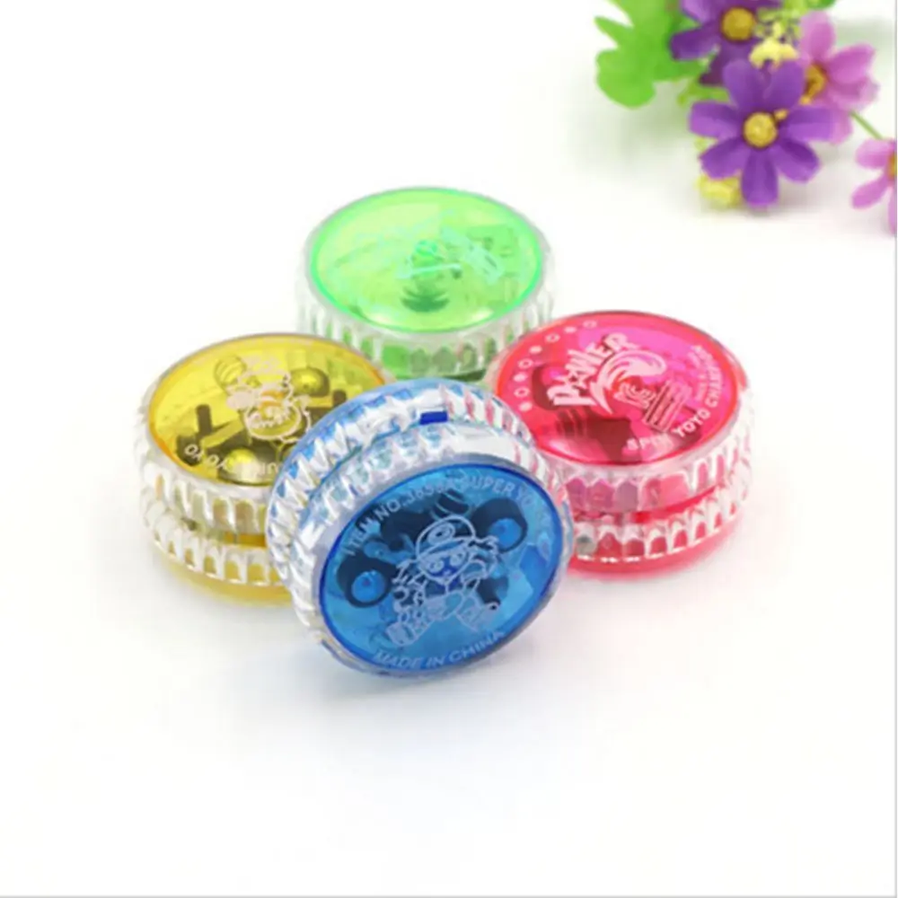 Colorful Gift Luminescent Classic Toy LED Flashing Hand-Eye Development Yoyo