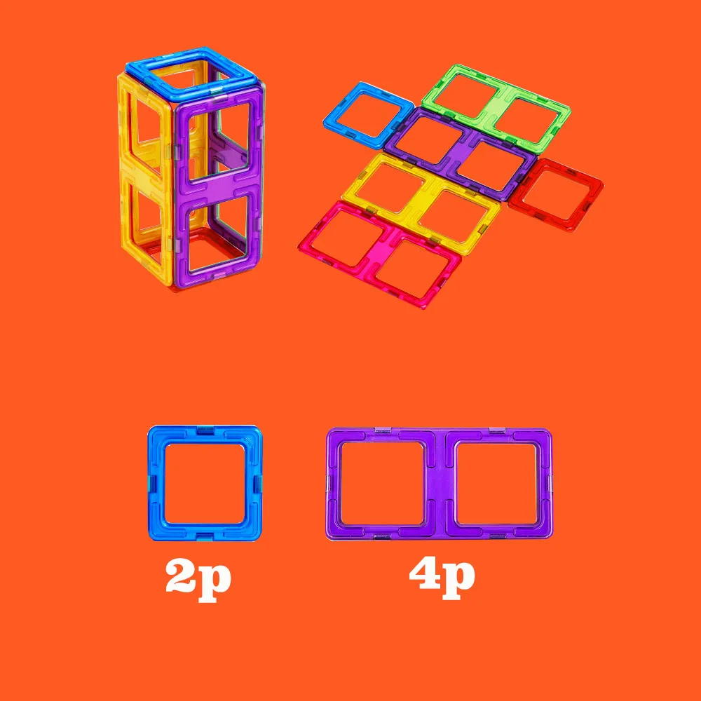 Magnetyczne zabawki duże, magnetyczne klocki konstrukcyjne DIY dla dzieci, klocki konstrukcyjne, zabawki STEM, zabawki edukacyjne.