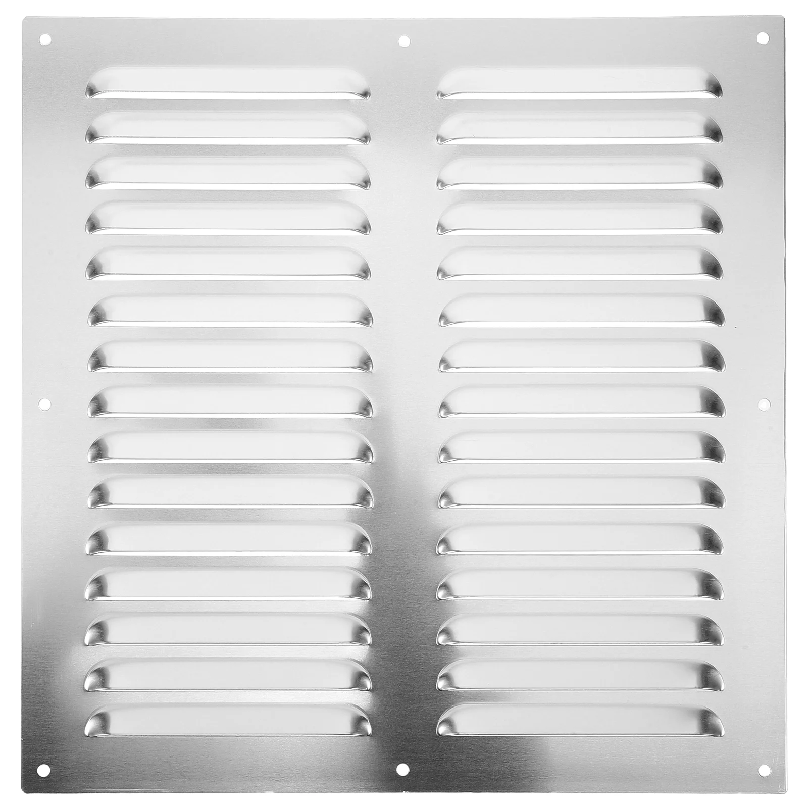 

Ventilation Grille Cold Air Return Vent Wall Vent Internals Cold Return Louvered Covers for Home Floor Stainless Steel Wall