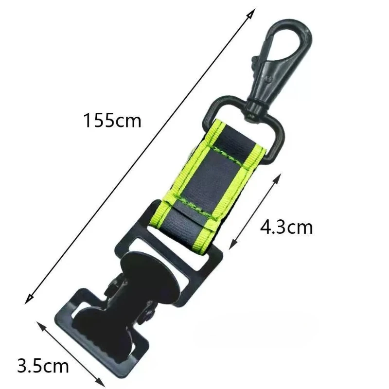 Handschuhhalter Feuerwehrhandschuh-Gurt Praktischer Grün-Grauer Arbeitsklemmen-Handschuhclip Multifunktionale Tragbare Handschuhklemmen – Detail 1