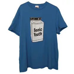 Sonic Youth Washing Machine 90S Grunge Alternative Band Tour Single Stitch T Shirt