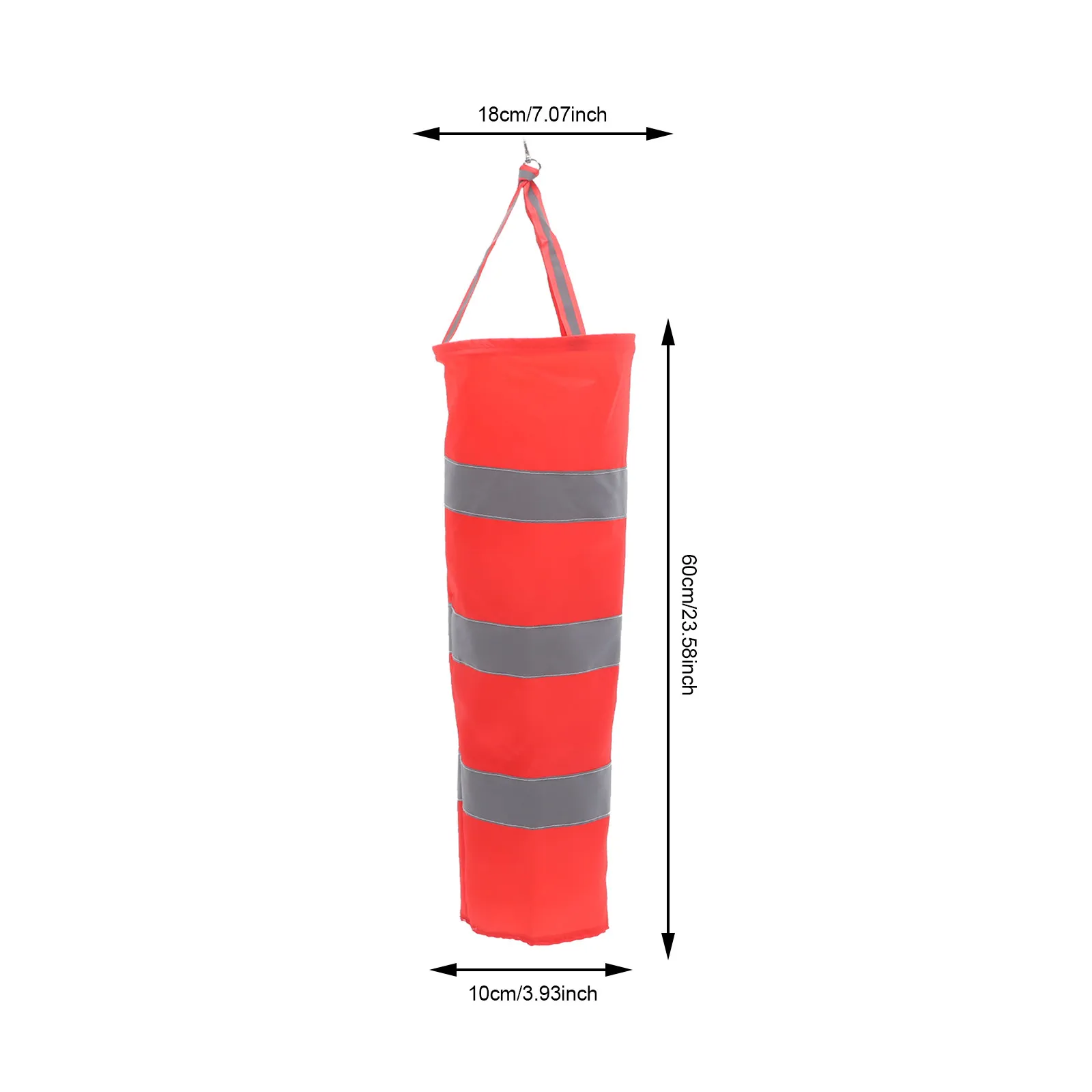 Reflective Windsock Outdoor Rainproof Wind Direction Bag Hanging Wind Sock Garden Decorative Indicator Flag Outdoor Windsock