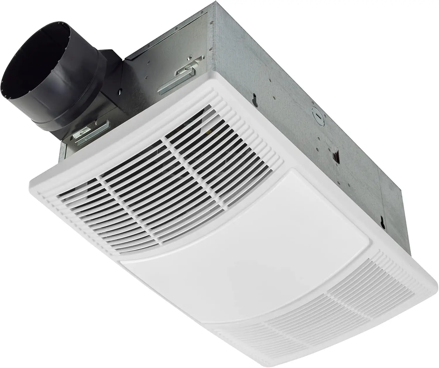 مروحة وسخان عادم الحمام، 80 CFM، 1.5 نطاق، أبيض