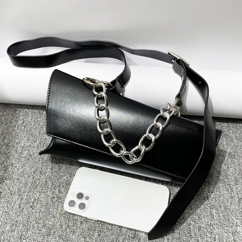 Sacos de moda para mulheres bolsas de designer de luxo e bolsas 2024 novo em plutônio forma irregular corrente decoração pequena bolsa de ombro axilas alta qualidade Frete grátis Envio rápido chega