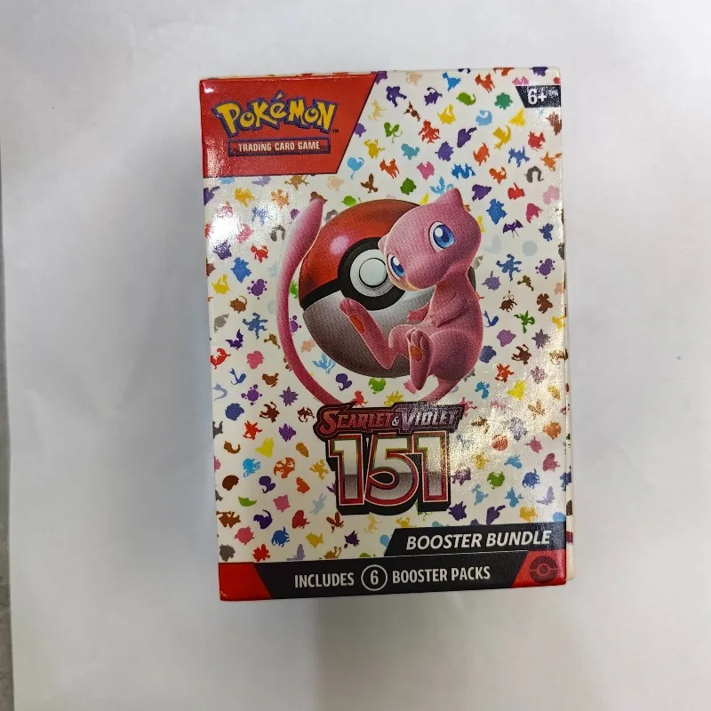 pokemon mew booster pack TCG Scarlet Violet 151 Box Pikachu Charizard Ex complete with a never Pokemon Trading Card Game SV3.5: