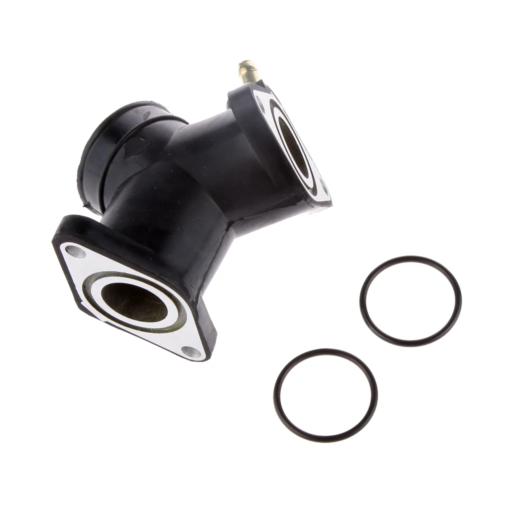 Carburetor Adapter Rubber Connector Durable Carburetor Interface Tuner for Yamaha XV250 Virago V Star 250 Fit 1988 to 2013