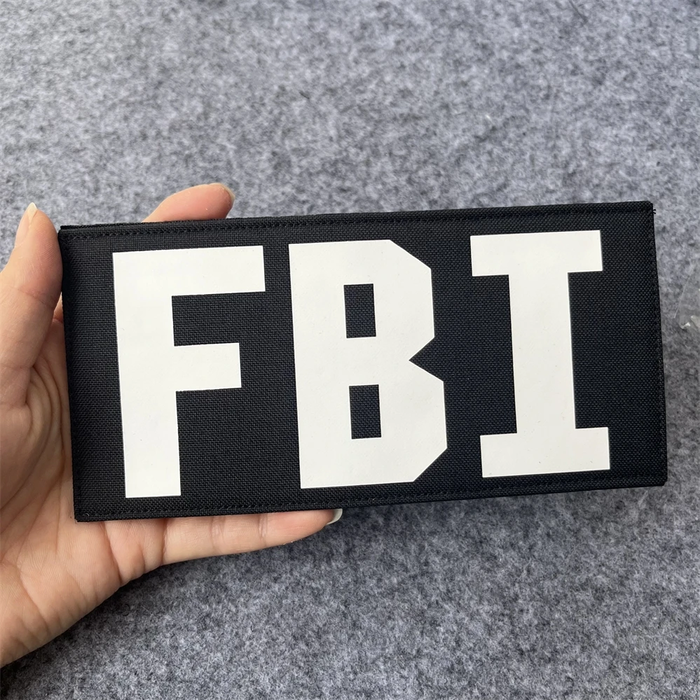 

FBI Federal Republic Hook and Loop Patch Backpack Tactical Patch Morale Badge Tactical Vest Accessories