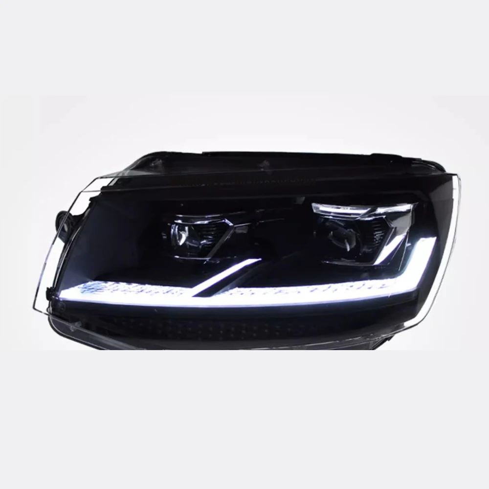 

Модифицированные светодиодные дневные ходовые огни Maitewei T6 для фар Volkswagen Caravelle с динамическим указателем поворота, 12В