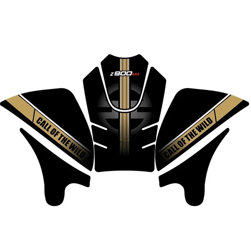 Motorcycle Tank Pad Protective Stickers Decals For Z900RS Z900 RS